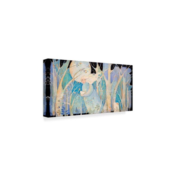 Sue Davis 'The Journey Abstract Modern' Canvas Art,12x24